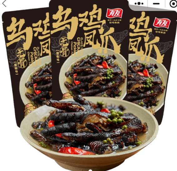有友 乌鸡凤爪60g