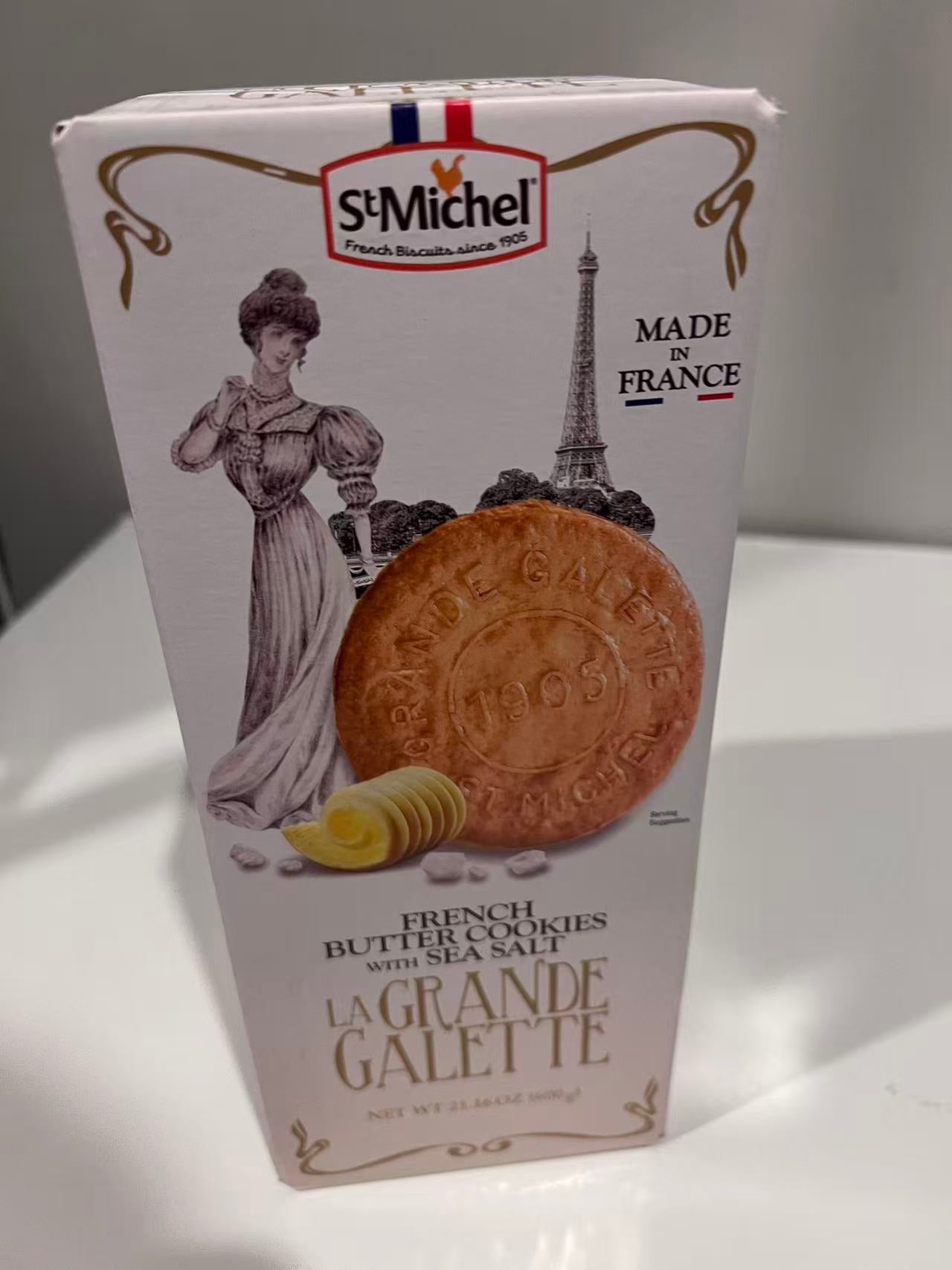 St Michel La Grande Galette French Butter Cookies 21.16 oz