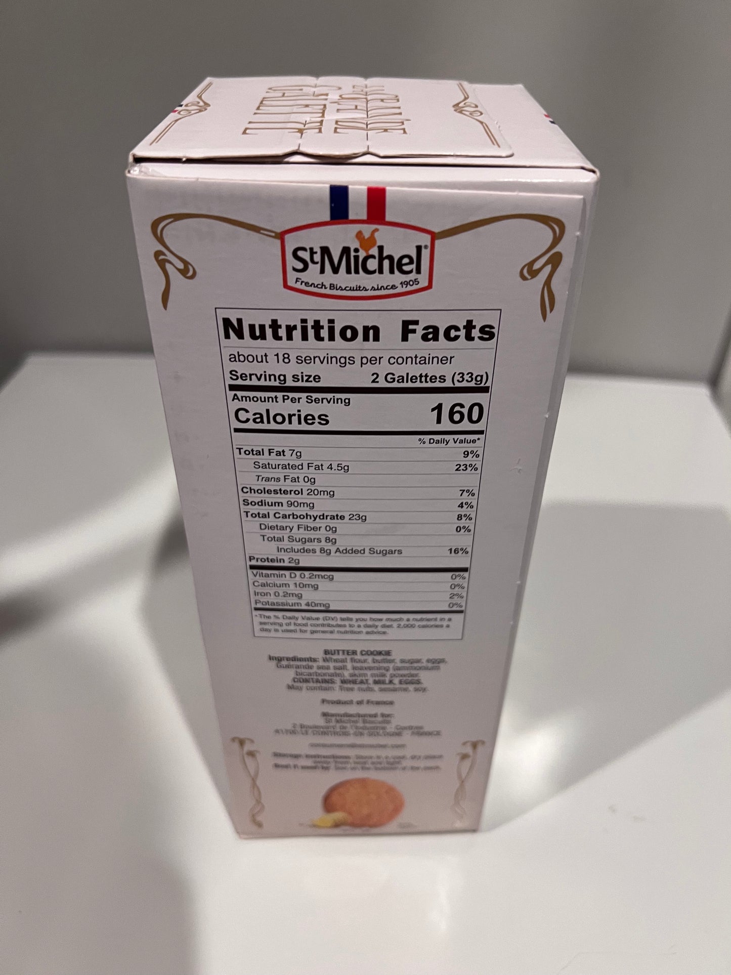 St Michel La Grande Galette French Butter Cookies 21.16 oz